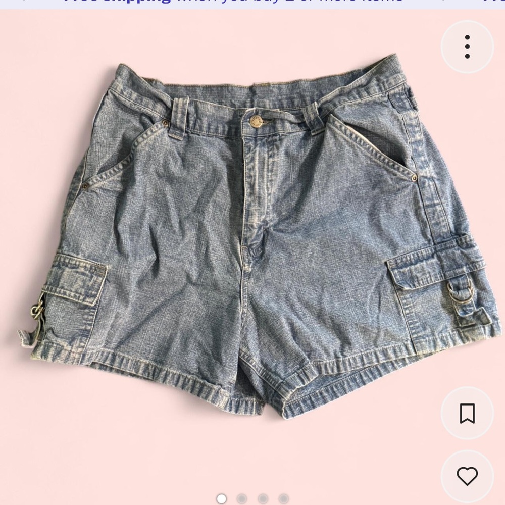 Lee Women's Denim Cargo Shorts